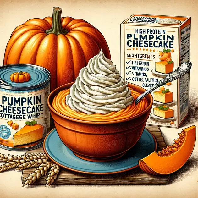 Pumpkin Cheesecake Cottage Cheese Whip: A Fall Classic, Reimagined